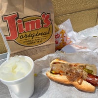 Photo taken at Jim&amp;#39;s Original Hot Dog by Desiree R. on 5/30/2022