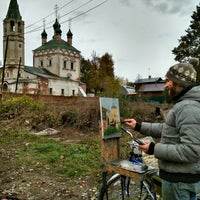Photo taken at Троицкая церковь by Sergei M. on 10/9/2017