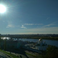 Photo taken at AZIMUT Hotel Nizhny Novgorod by Sergei M. on 9/30/2018