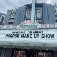 Photo taken at Universal&amp;#39;s Horror Make-Up Show by Jefferson C. on 5/12/2022
