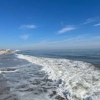 Photo taken at Cape May Beach at Broadway by Ashley D. on 3/16/2022