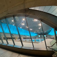 Photo taken at London Aquatics Centre by Trudy Z. on 6/7/2023