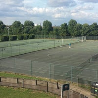 Photo taken at Wimbledon Park Tennis Courts by Ellesse S. on 8/3/2013