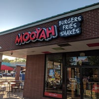Photo taken at MOOYAH Burgers, Fries &amp;amp; Shakes by Michael O. on 5/8/2019