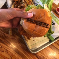 Photo taken at BurgerFi by Sara A. on 5/1/2019