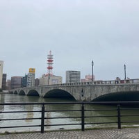 Photo taken at Bandai Bridge by めぐたま on 4/3/2024
