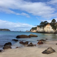 Photo taken at Cooks Beach by Anthony A. on 9/5/2016