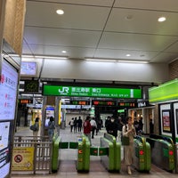 Photo taken at JR 恵比寿駅 東口 by ゆん 飯. on 4/19/2022