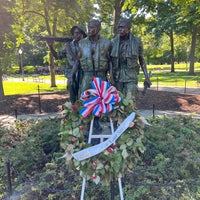 Photo taken at Vietnam Veterans Memorial - Three Servicemen Statues by Paul W. on 5/28/2022