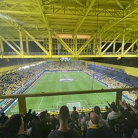 Photo taken at Estadio El Madrigal by Jelle C. on 3/17/2023