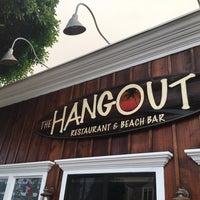 Photo taken at The Hangout Restaurant &amp;amp; Beach Bar by Todd S. on 10/10/2017