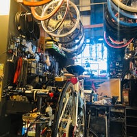 Photo taken at Velowood Cyclery by Manny H. on 11/13/2018