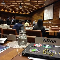 Photo taken at UN Board Room D by Remco T. on 6/18/2014
