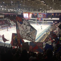 Photo taken at CSKA Ice Palace by Dmitry L. on 12/6/2018