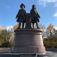 Photo taken at Памятник Татищеву и де Геннину by Dmitry L. on 10/4/2020