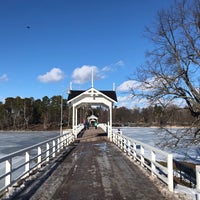 Photo taken at Seurasaaren silta by Dmitry L. on 3/16/2023