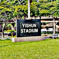 Photo taken at Yishun Stadium by Jan Ray P. on 2/6/2016