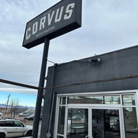 Photo taken at Corvus Coffee Roasters by Michael Y. on 2/18/2023