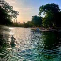 Photo taken at Barton Springs Pool by S. G. on 7/30/2023