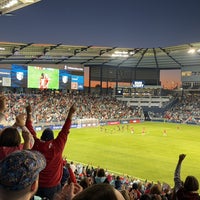 Photo taken at Children&amp;#39;s Mercy Park by Jordan B. on 10/8/2023