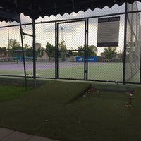 Photo taken at Tennis Court @ Harrow by Bua B. on 7/28/2016