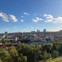 Photo taken at Vršovická vyhlídka by Fenton G. on 10/22/2023