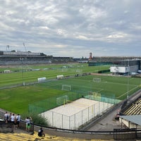 Photo taken at Velký strahovský stadion by Fenton G. on 9/29/2023