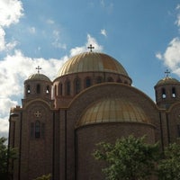Photo taken at St. Volodymyr Ukranian Orthodox Church by Matt K. on 9/21/2013