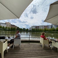 Photo taken at Café am Engelbecken by ylz on 7/27/2020