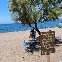 Photo taken at Anaxos Beach by Olga L. on 8/18/2021