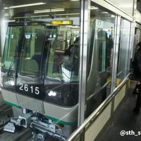 Photo taken at Port Liner Sannomiya Station (P01) by 藤七 大. on 2/16/2024