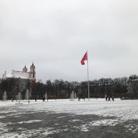Photo taken at Lukiškės Square by Татьяна Д. on 12/4/2022