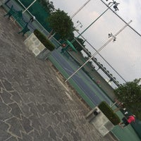 Photo taken at Canchas Tenis Club Libanes by Diego C. on 5/10/2016
