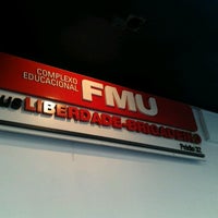 Photo taken at FMU - Campus Liberdade-Brigadeiro by Pedro Henrique Dos S. on 9/26/2012