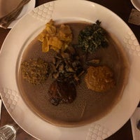 Photo taken at Mesob Ethiopian Restaurant by Ally J. on 1/10/2019