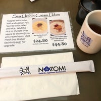 Photo taken at Nozomi by Jeff P. on 4/11/2024