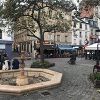 Photo taken at Place de la Contrescarpe by Hanna H. on 9/24/2022