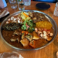 4/25/2024 tarihinde Garrett C.ziyaretçi tarafından Demera Ethiopian Restaurant'de çekilen fotoğraf