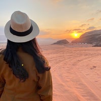 Photo taken at Wadi Rum Protected Area by Airreen P. on 12/10/2019