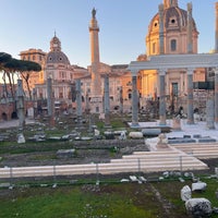 Photo taken at Foro di Traiano by I M B D on 1/28/2024