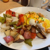 Photo taken at Green Eggs Cafe by Saadet O. on 5/25/2019