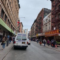 Photo taken at Mott Street Market (btw Hester and Grand) by Saadet O. on 5/9/2019
