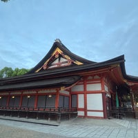 Photo taken at Yasaka Shrine by Morgan W. on 4/27/2024