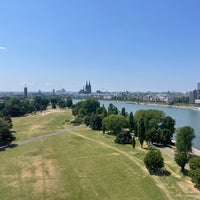 Photo taken at Kölner Seilbahn by Lyu M. on 6/16/2023