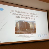 Photo taken at Hilton Garden Inn Atlanta Midtown by Paul F. on 12/6/2017