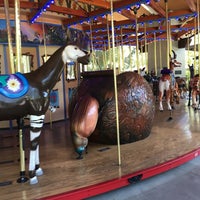 Photo taken at Tom Mankiewicz Conservation Carousel by Leah B. on 8/23/2018