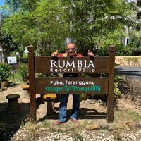 Photo taken at Rumbia Resort Villa, Paka, Terengganu by Austin M. on 2/14/2020