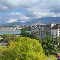 Photo taken at The Ritz-Carlton, Hôtel de la Paix Geneva by M on 4/23/2024