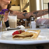 Photo taken at Café des Amis by Peter G. on 6/16/2018
