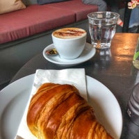 Photo taken at Café des Amis by Peter G. on 3/8/2019